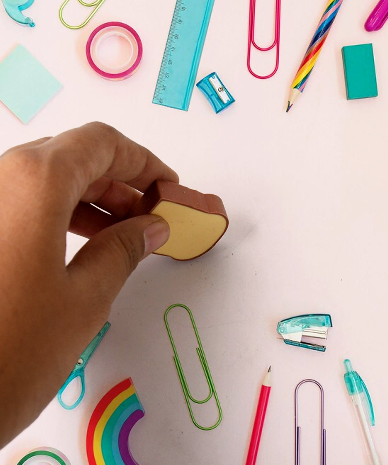 3D Toast Bread Shape Eraser for Kids, Cartoons Erasers Toast Bread Erasers Bread Shaped Eraser for Students, Gift, Cute Fun Food Erasers for School Classroom, Stationery for Boys & Girls (4 Pcs Set)