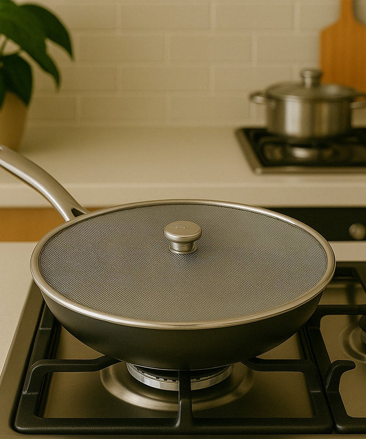 Apex Stainless Steel Mesh Net Cover for Cooking (1 Pc)