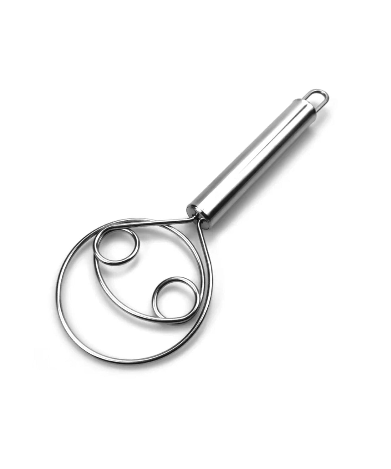 Dough Whisk, Premium Stainless Steel Dutch Whisk, Dough Hand Mixer Artisan Blender For Egg, Bread, Cake, Pastry, Pizza Dough - Perfect Baking Tools, Whisking, Tirring Kitchen Tools (1 Pc)