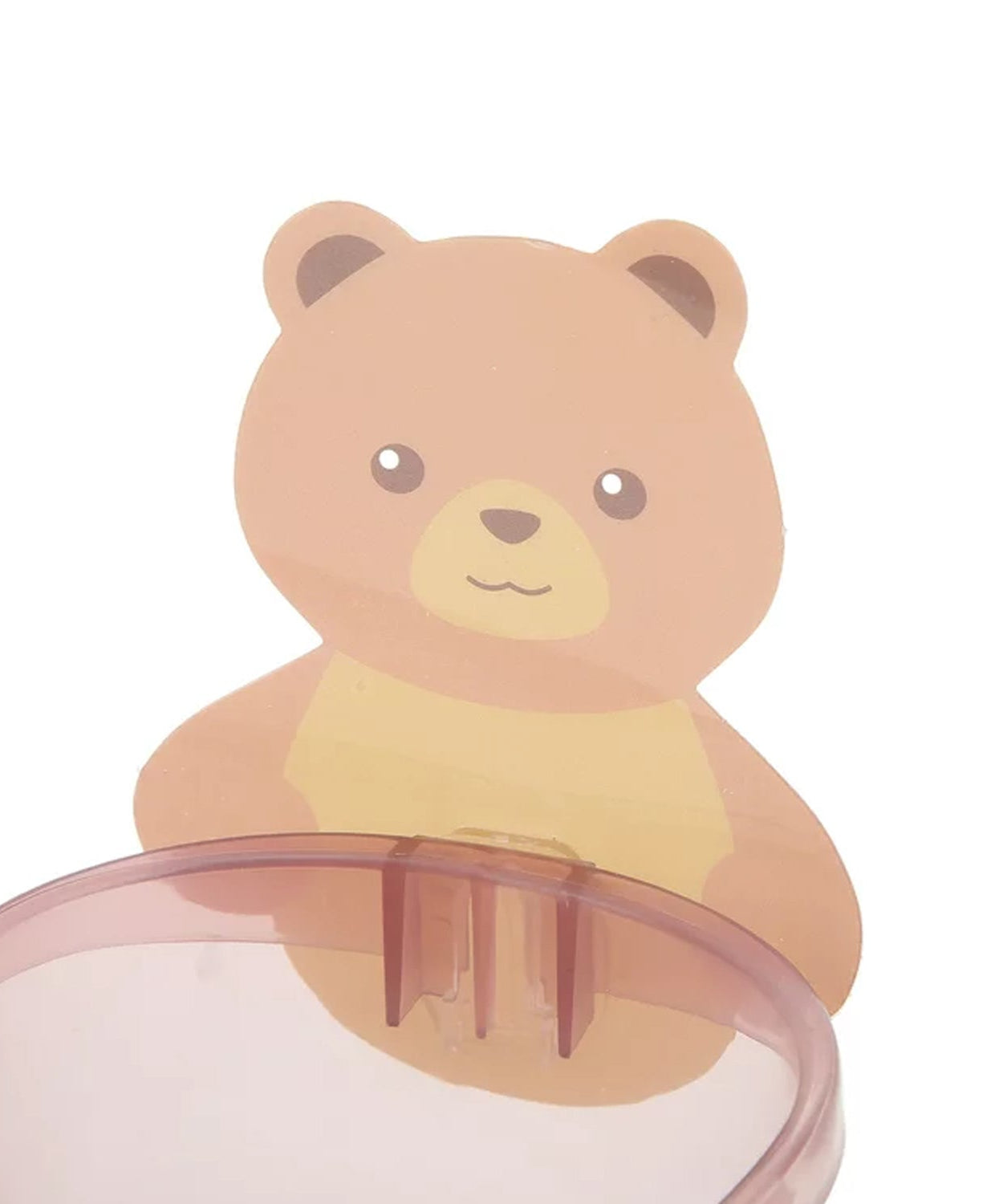 Self-adhesive teddy bear holder for kids