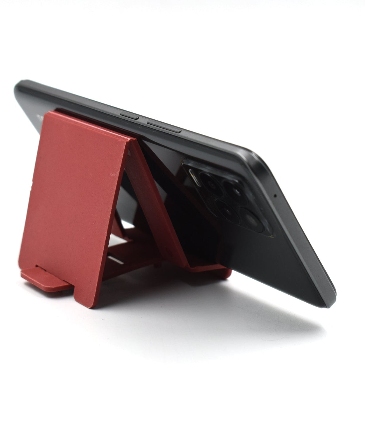 Adjustable phone stand, ideal for holding devices at home or work.