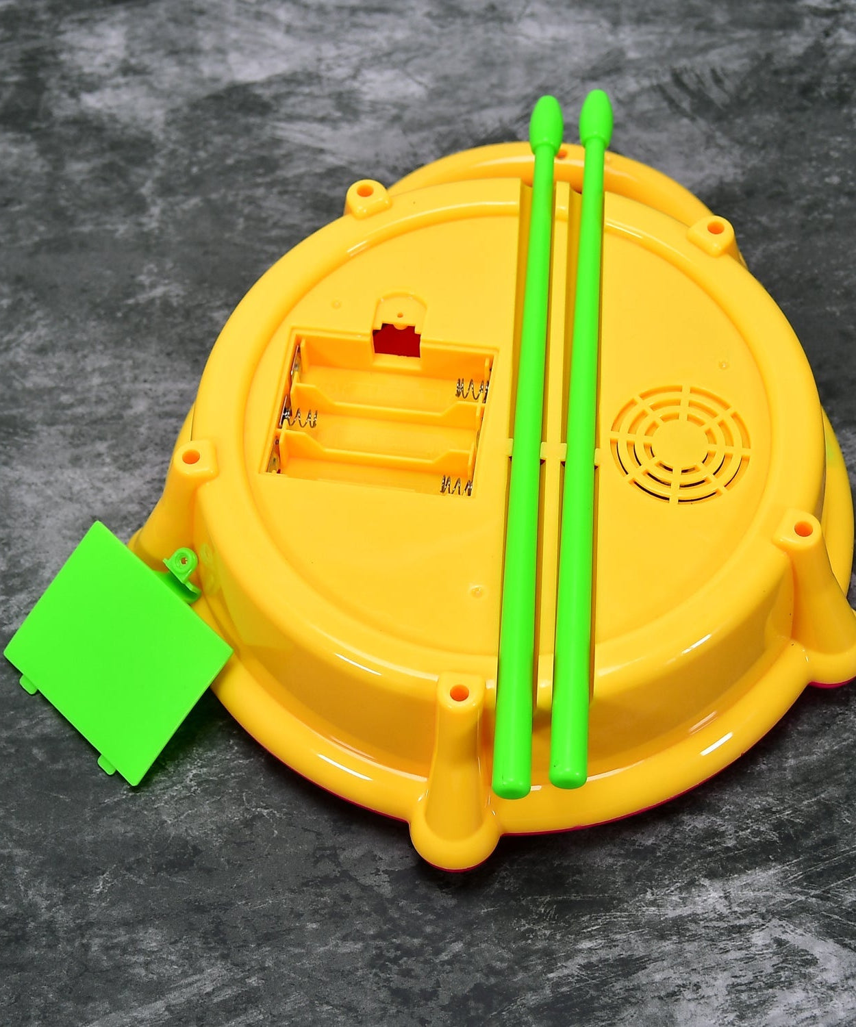 Colorful baby drum toy with lights and sound