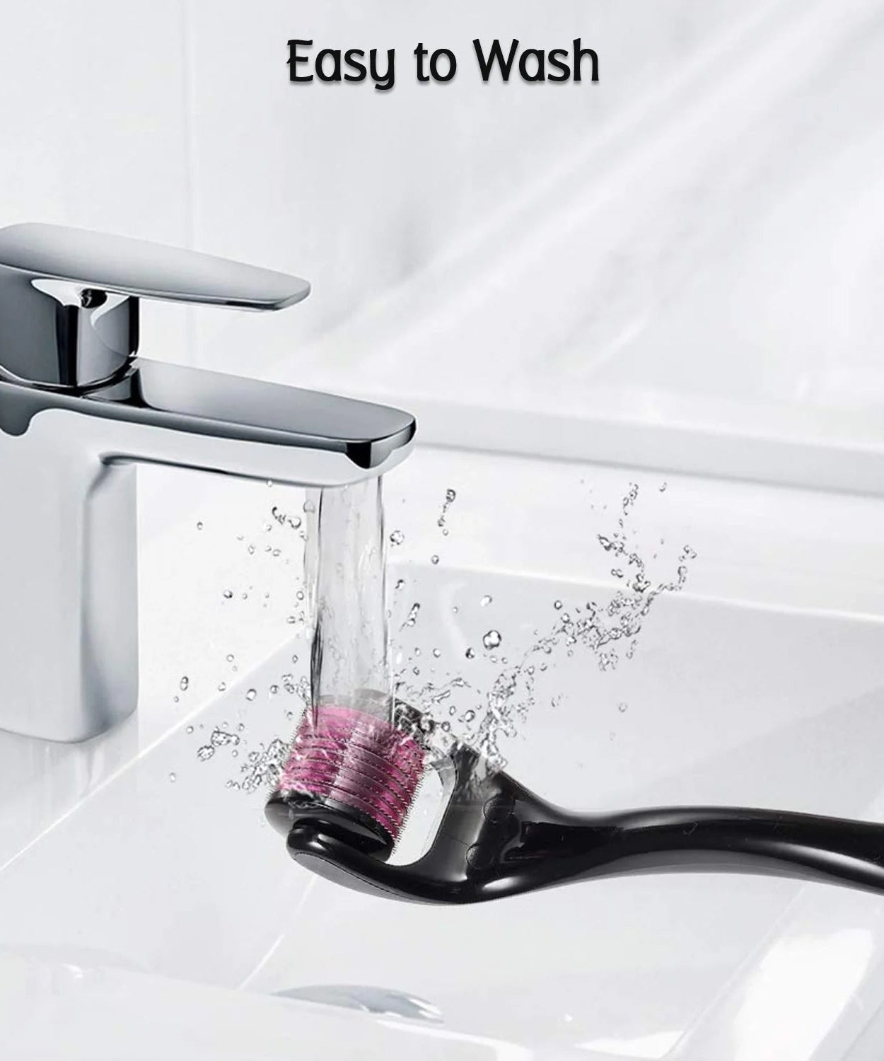 Derma Roller Anti Ageing and Facial Scrubs & Polishes Scar Removal Hair Regrowth (2 MM)