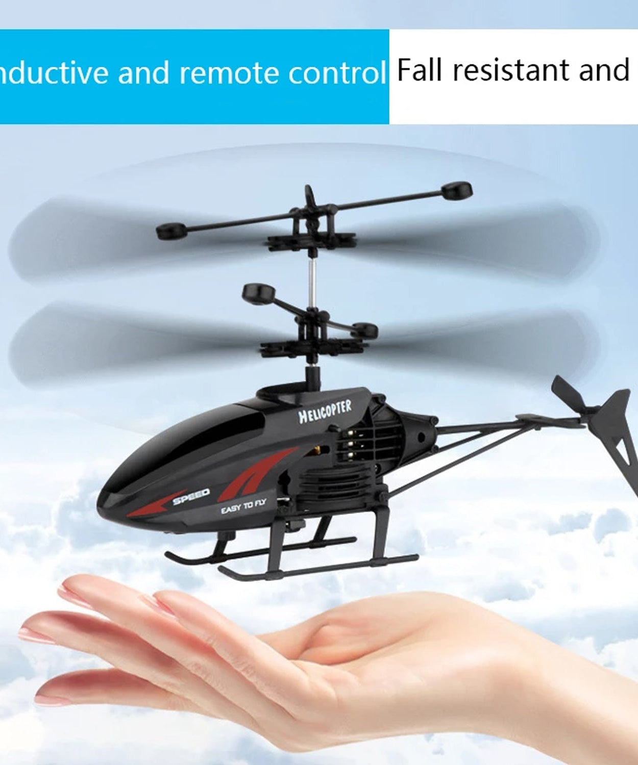 Helicopter with remote