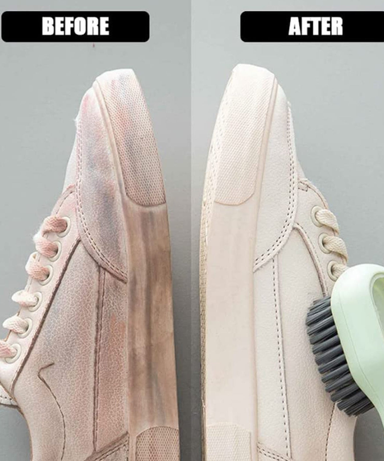 Multifunctional Scrubbing Brush with Liquid / Soap Dispenser, Cleaning Brush with Liquid / Soap Dispenser, Shoe Brush for Cleaning, Cloth Cleaning Brush with Handle Liquid Shoe Brush For Shoe Clothes (1 Pc)