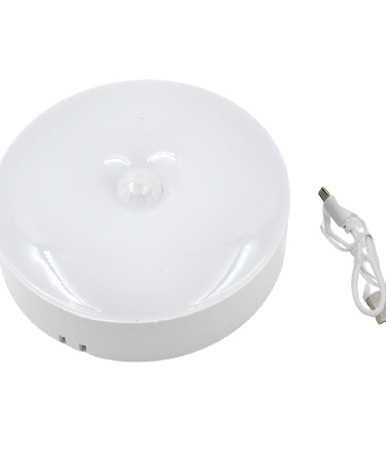 Round Shape 8 LED Motion Sensor Induction Led Light (1 Pc)