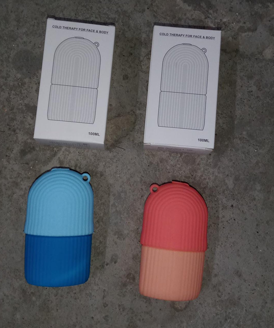 Ice roller for face massage and cooling