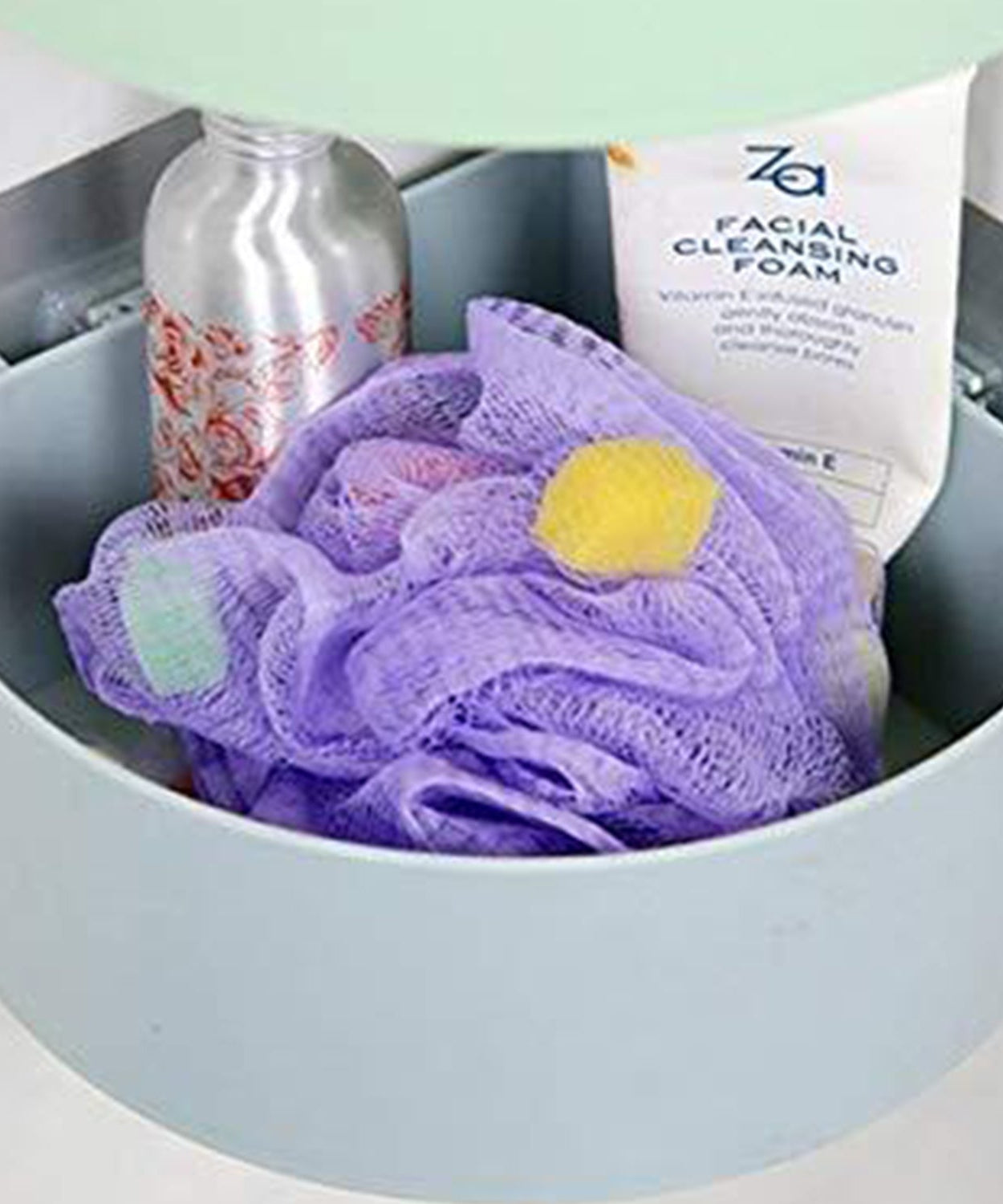 White wall-mounted rack with multiple slots