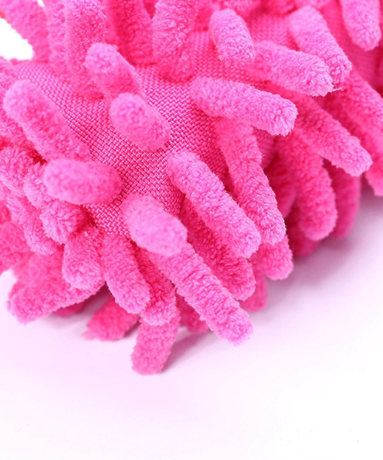 Easy-clean microfiber fan duster