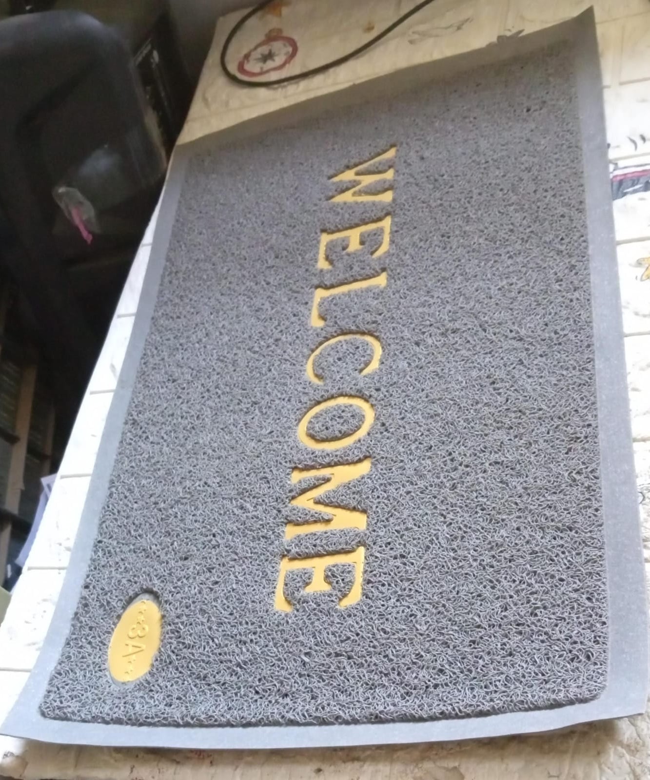 Welcome Door Mat for Home Entrance Outdoor Mat Anti Slip Heavy Duty and Waterproof | Easy to Clean for Entry For Bedroom, Living Room (23x15 Inch)