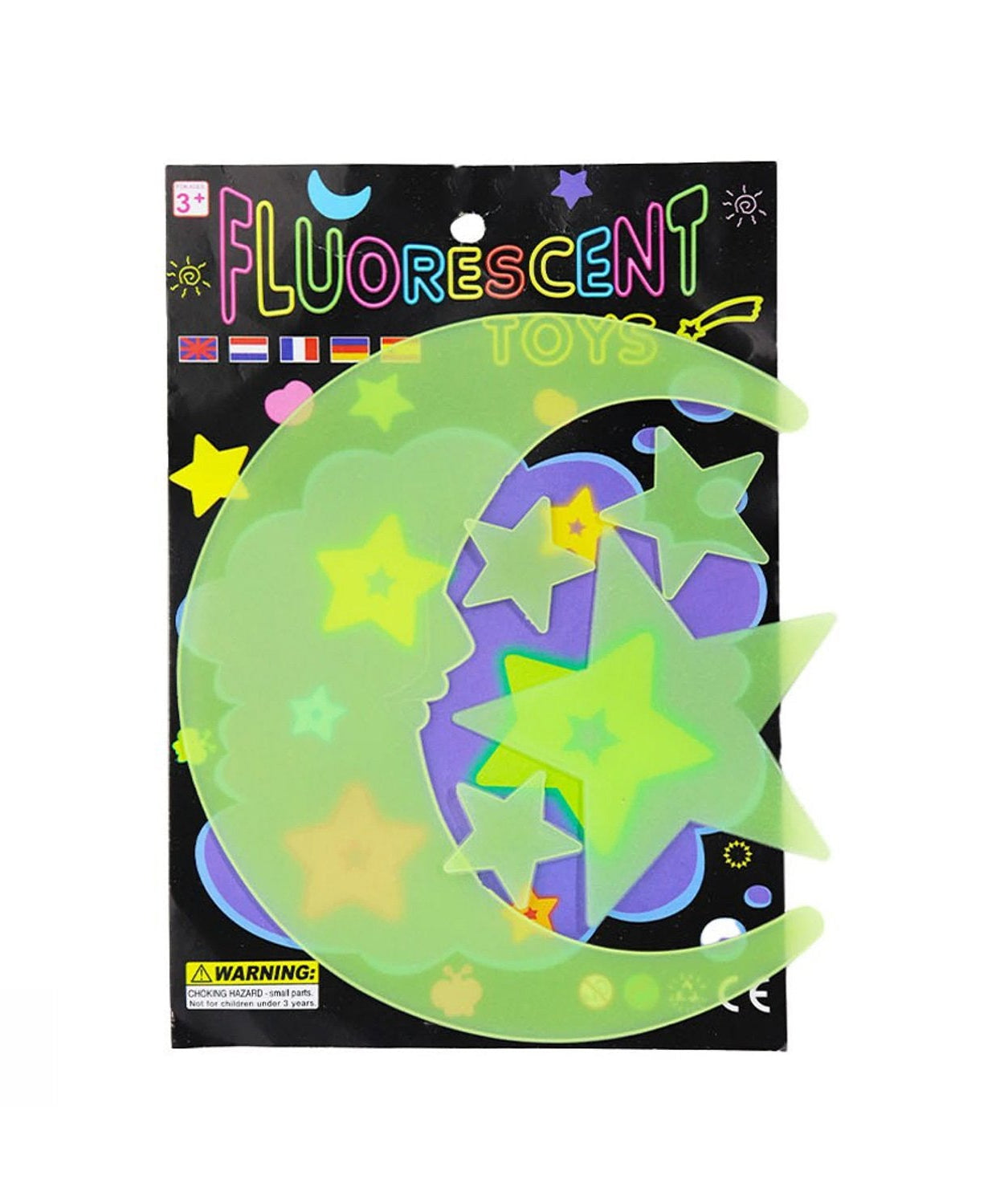 Fluorescent board with light for kids