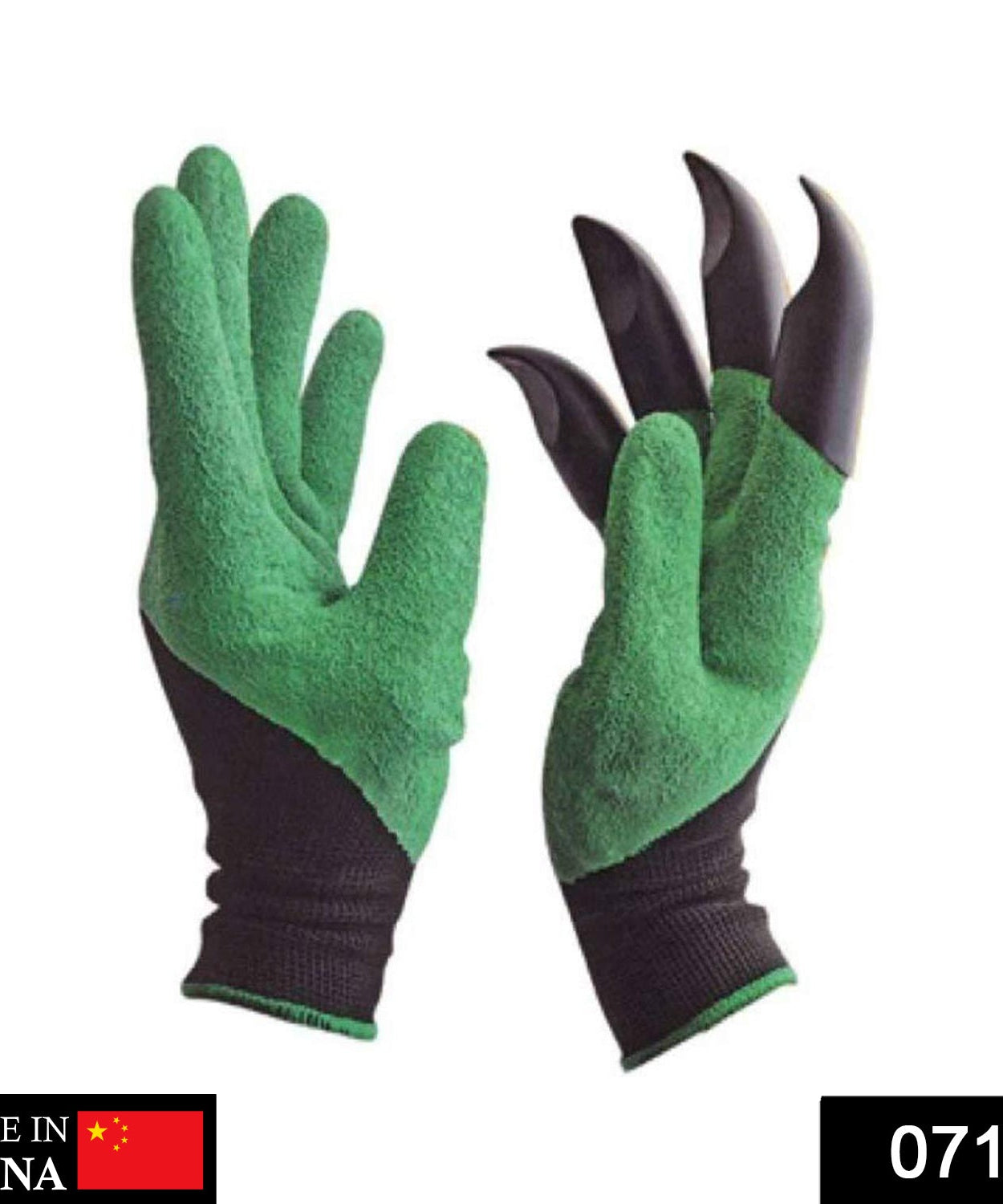 Mix colour garden gloves for various tasks.