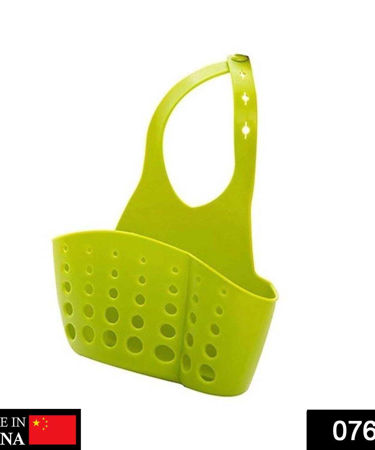 Multi-functional sink basket with adjustable design for easy drainage and storage.