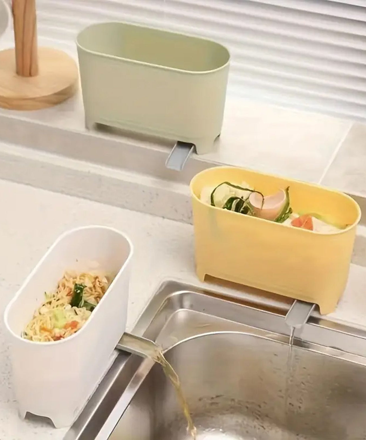 Sink Trash Can Strainer Multi Purpose Sink Kitchen (1 Pc)