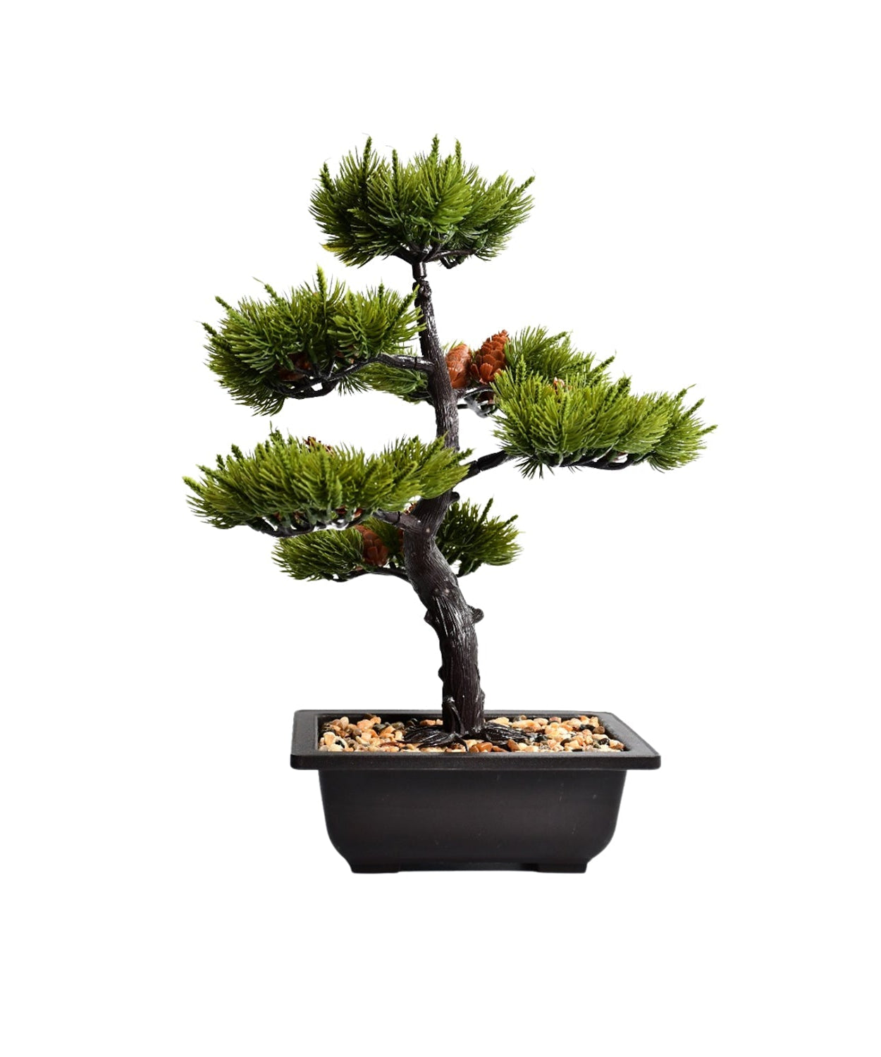 Artificial plant in a square pot with a modern look