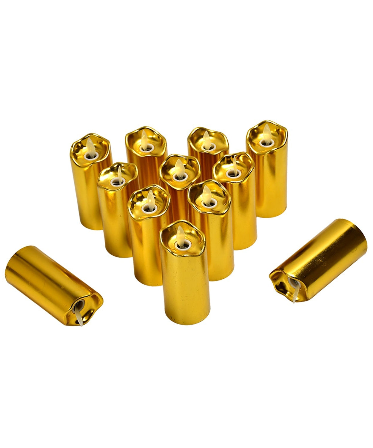 Swinging candles set for birthday parties, 12 pieces