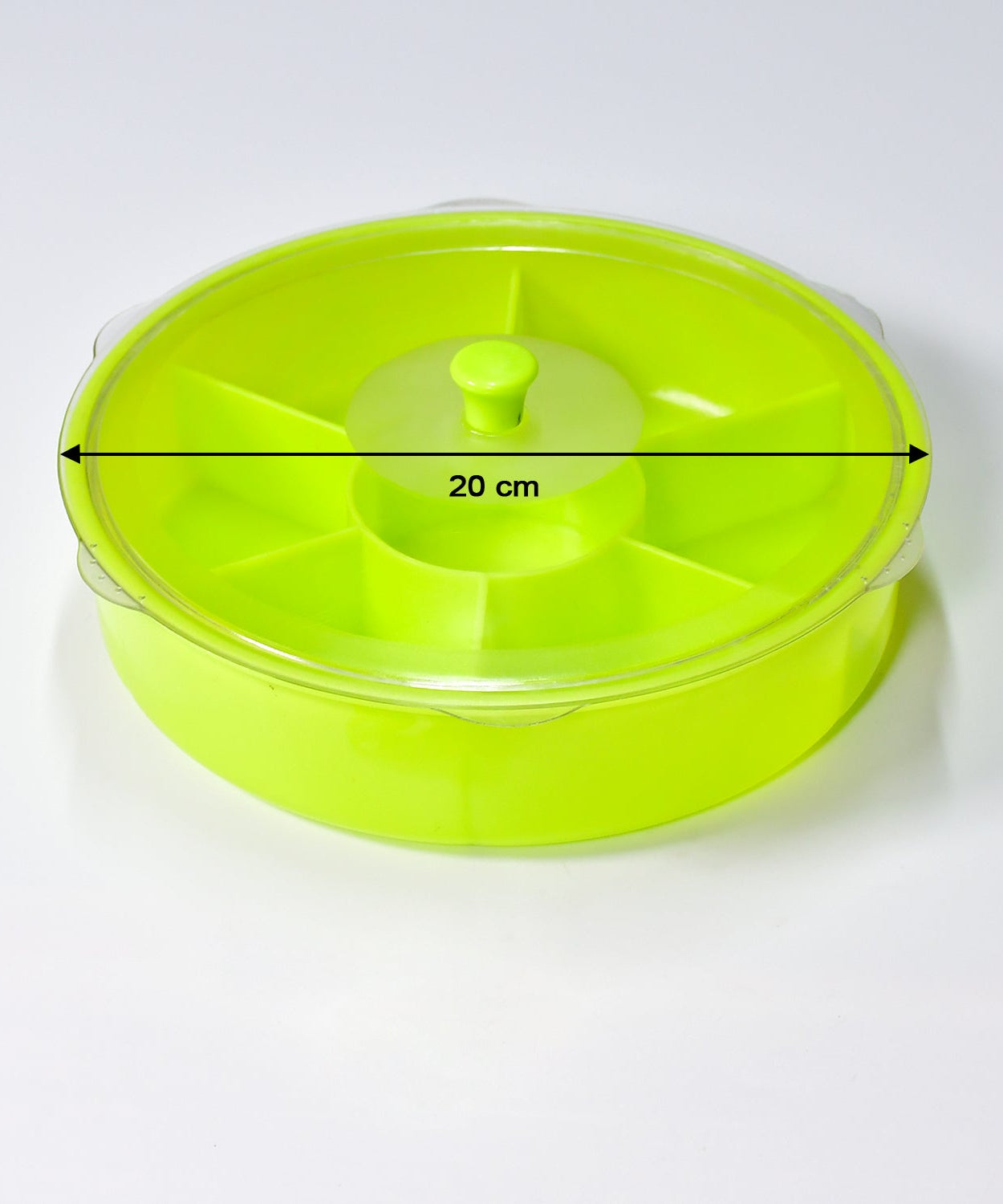 Dry-fruit box with single spoon for kitchen use