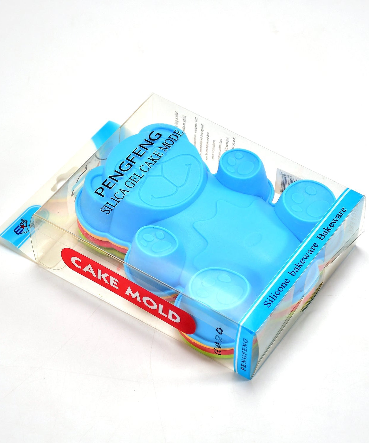 Silicone moulds for animal shapes in baking