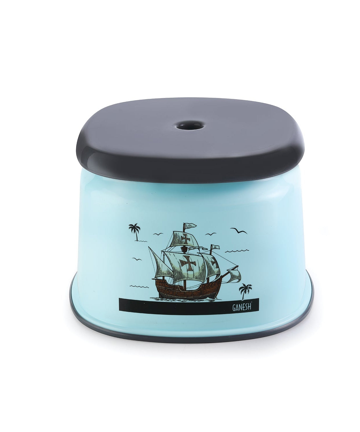 Plastic Bathroom Accessories Set (Mix Color / 6 Pc)