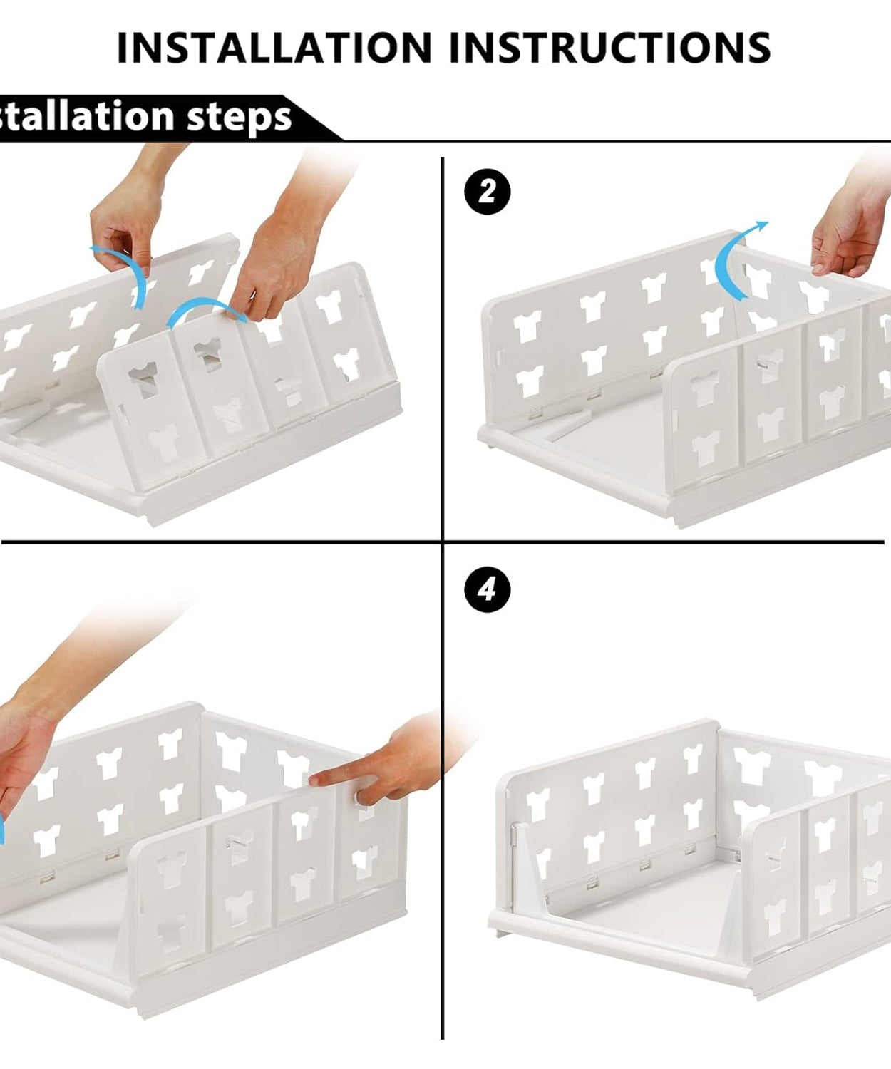 Stackable and foldable storage cart with 3 layers