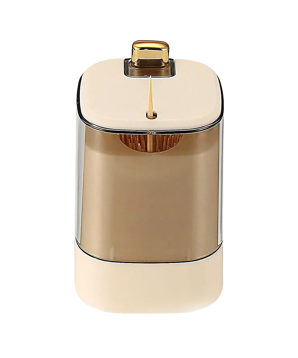 Toothpick Holder Dispensers, Automatic Toothpicks Container, Toothpicks Storage Dispensers Box, for Home Living room Kitchen Restaurant (1 Pc)