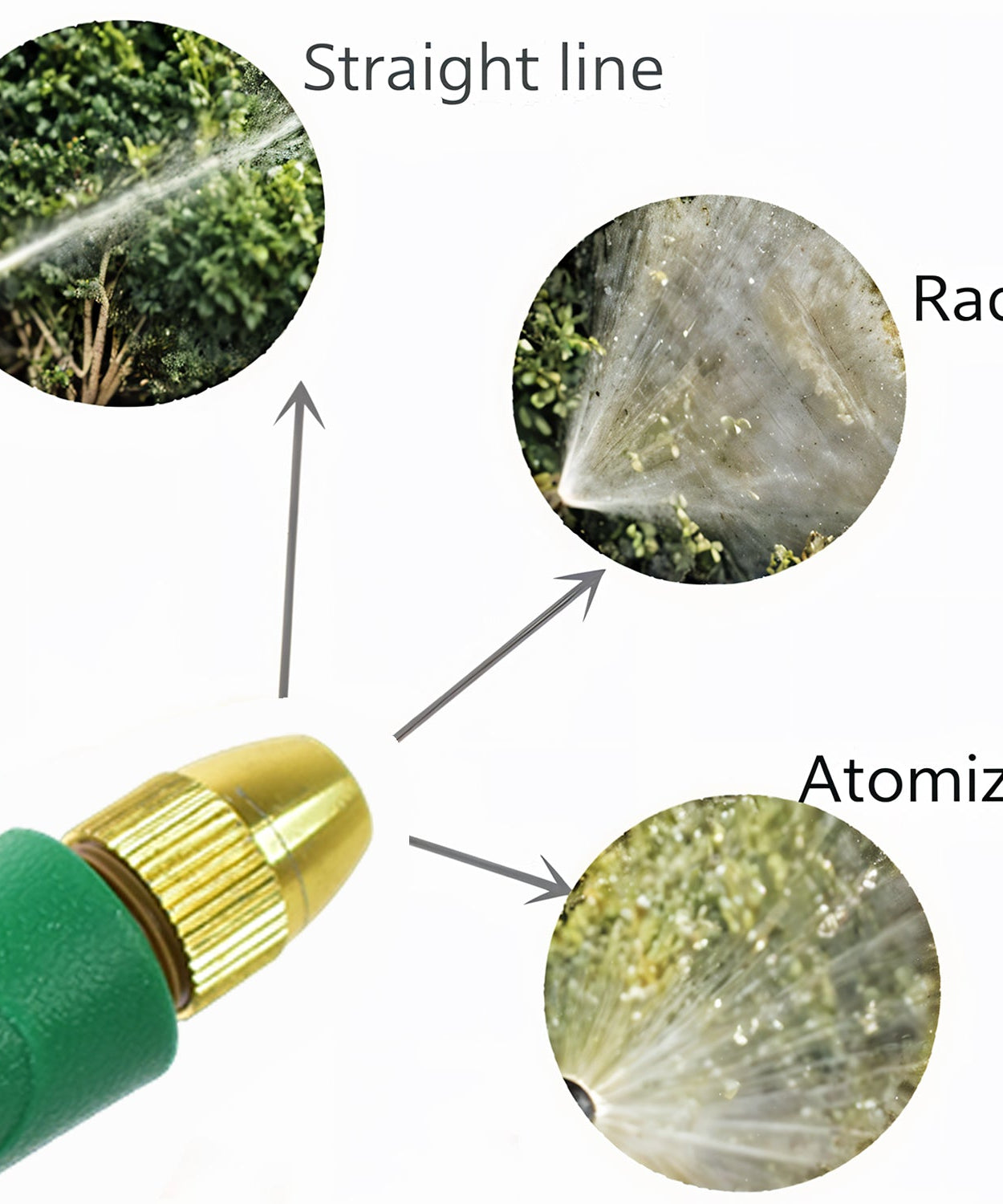 Durable Hose Nozzle Water Lever Spray Gun