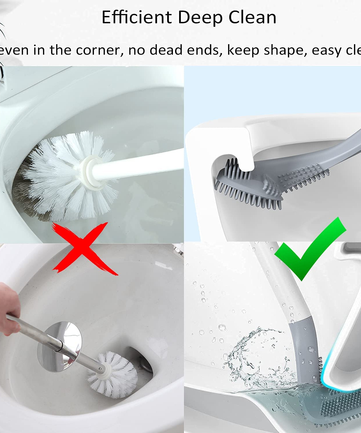 Golf-themed toilet brush with holder.