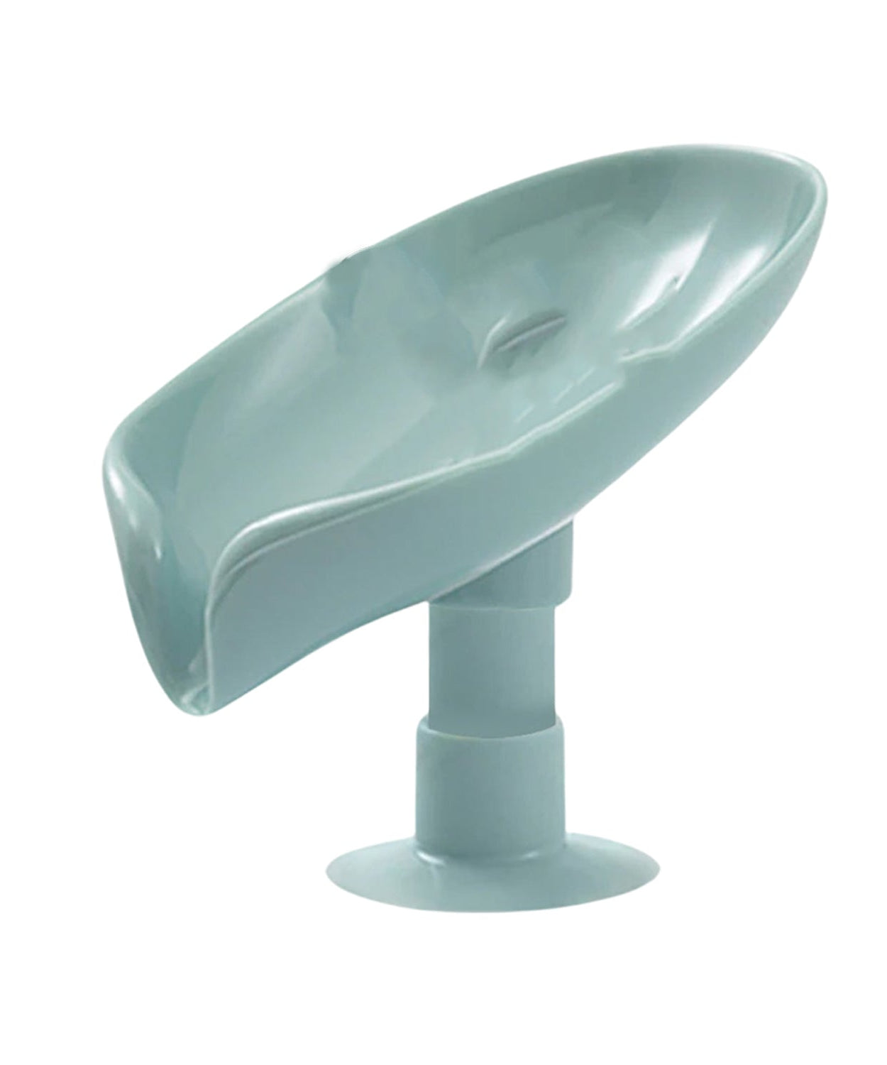 Self Draining Soap Holder for Bathroom Leaf Shape Soap Tray