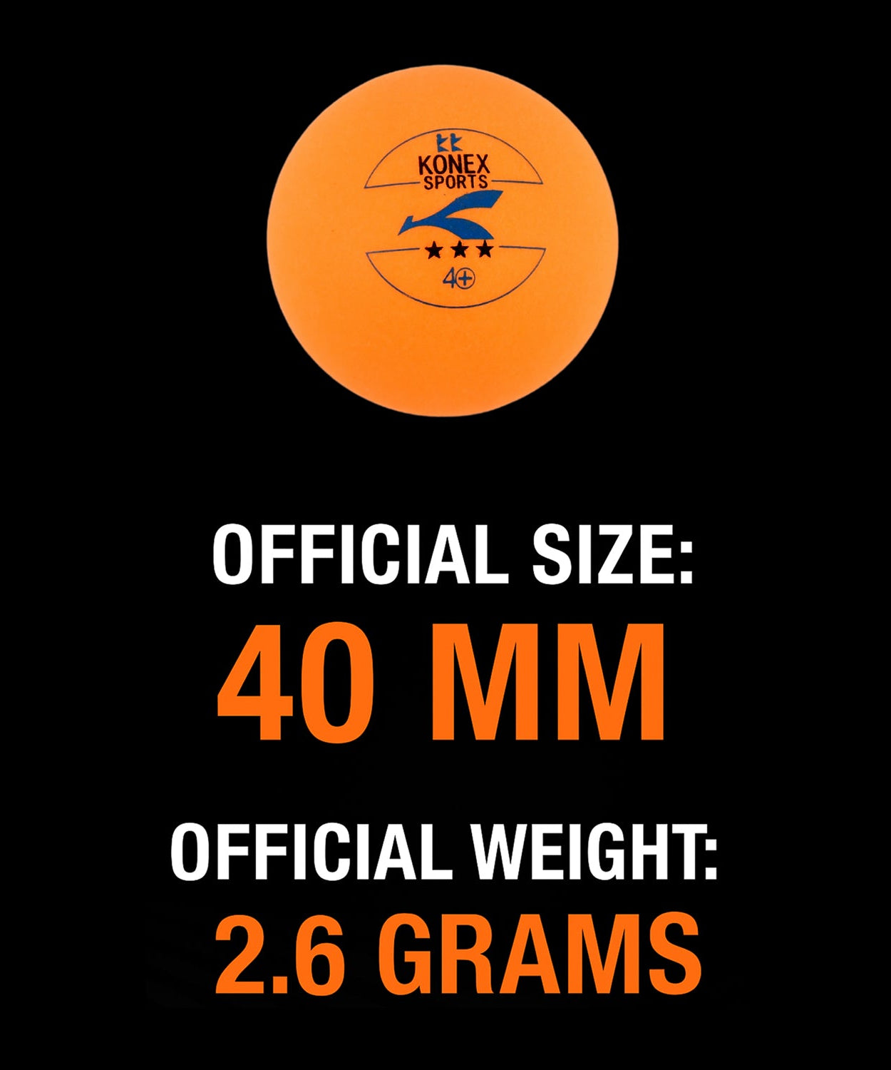 Star Seamless Table Tennis Balls (12 Pcs Set)