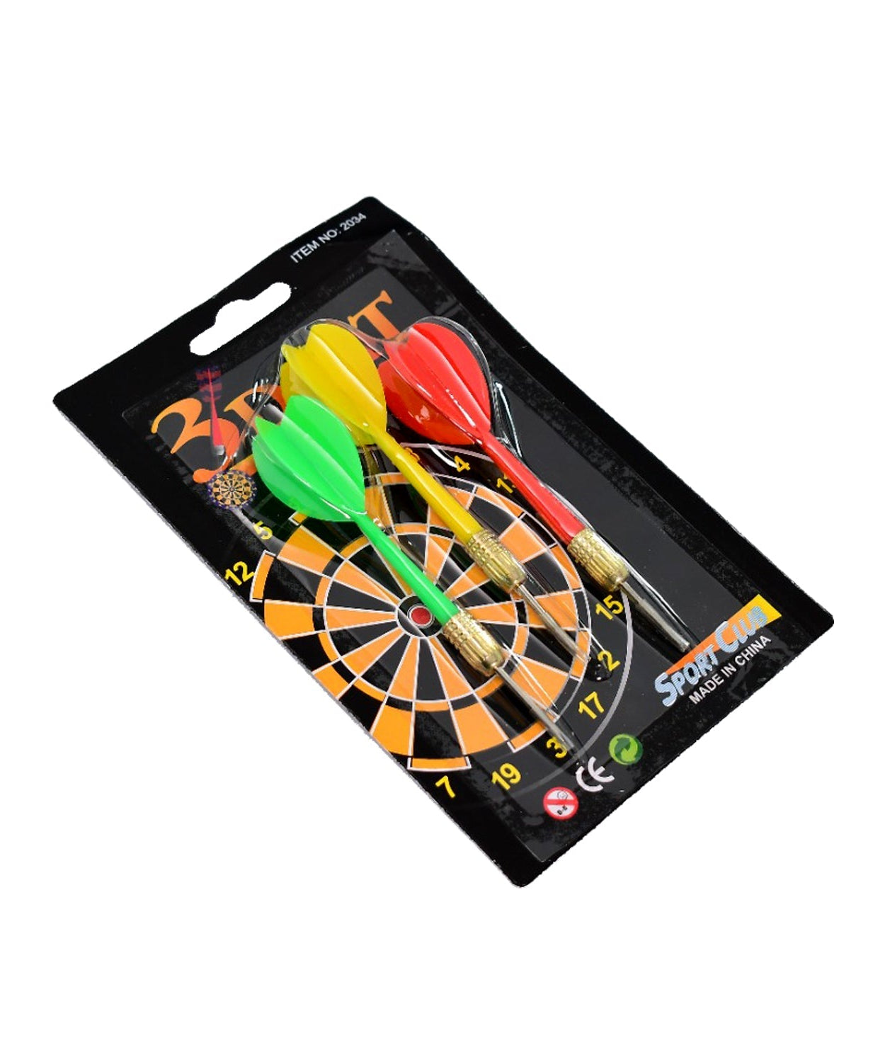 Colorful darts for children's dartboard games