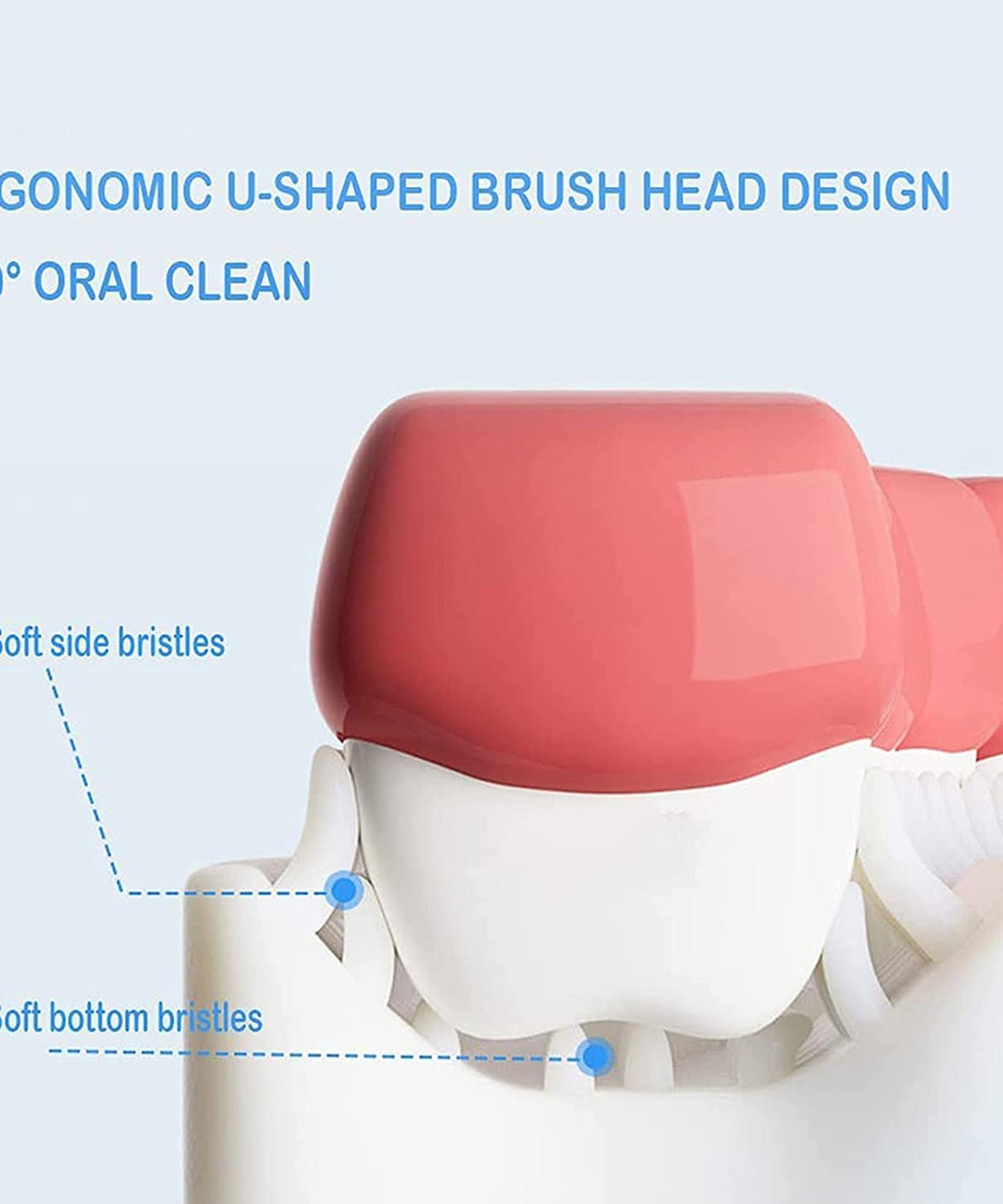 Comfortable U S toothbrush for children’s oral hygiene