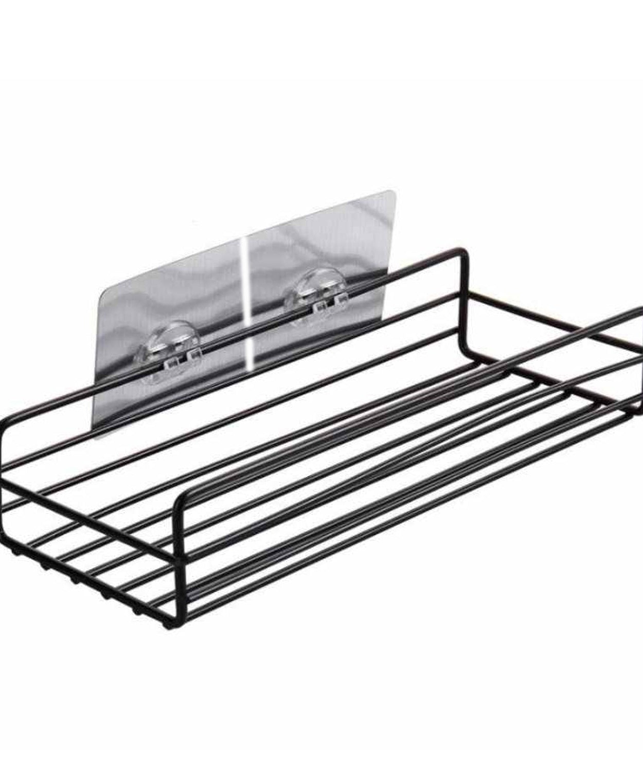 Metal wall mount shelf for bathroom and kitchen