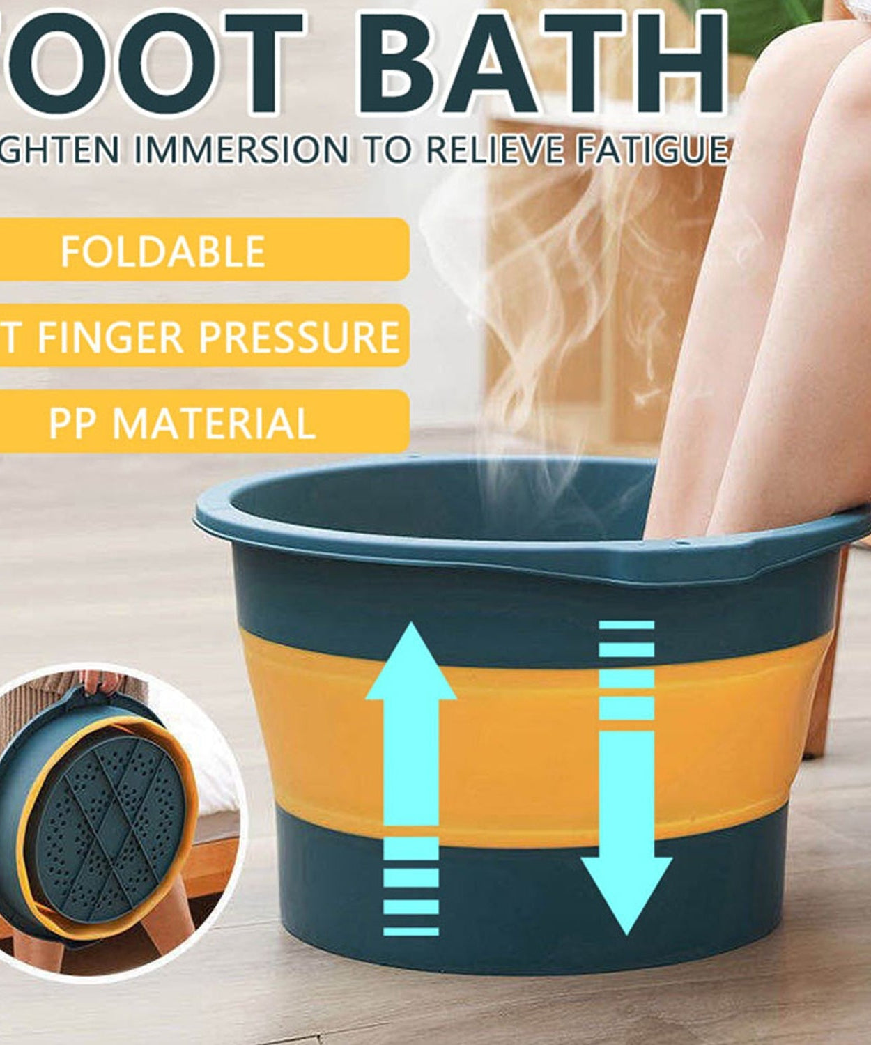 Multi-use portable tub, collapsible for easy storage