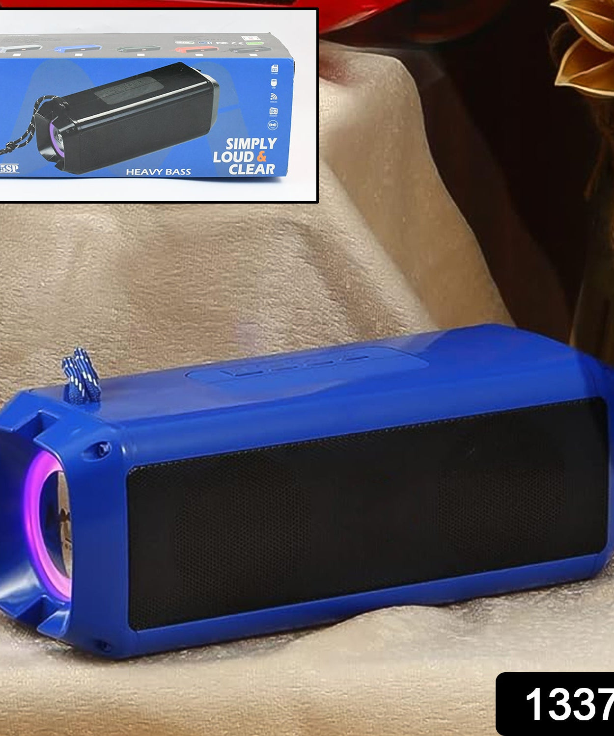 Portable Speaker with light