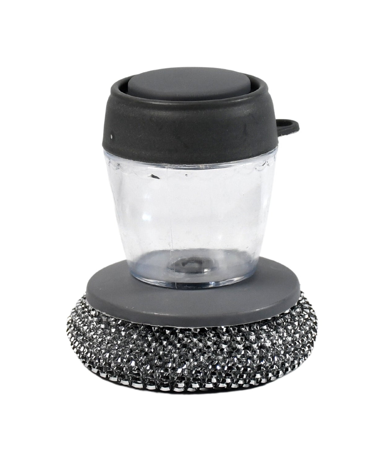 Durable dishwashing brush with soap dispenser, suitable for daily kitchen use