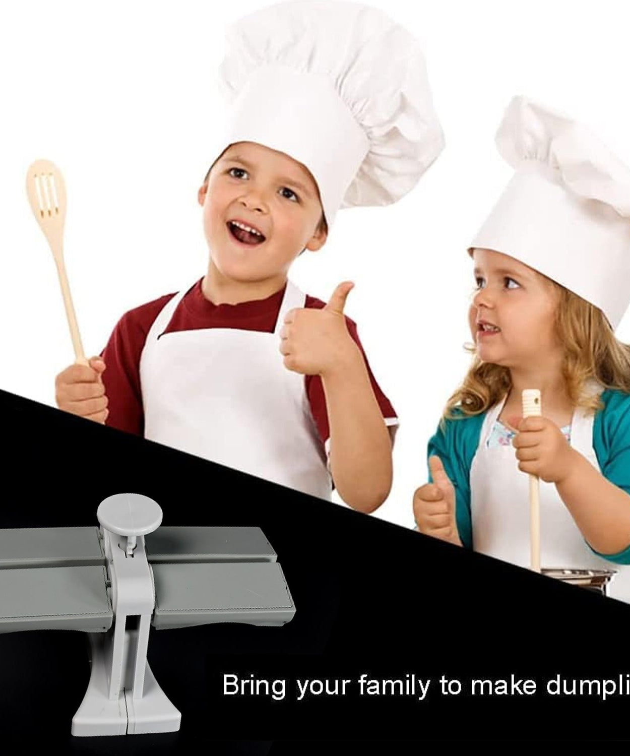 Double Head Dumpling Maker Mold – Easy Tool for Making Dumplings, Press Mold Kitchen Accessory