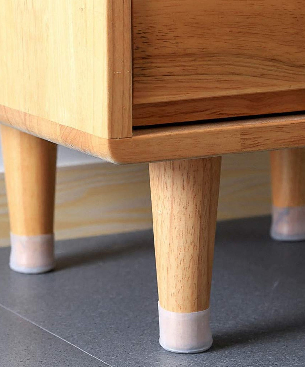 Silicone pads for chair legs