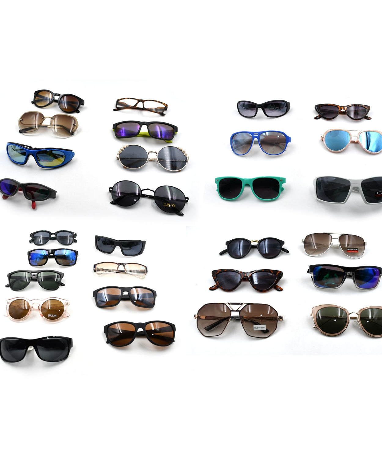 UV-protection sunglasses for various uses.