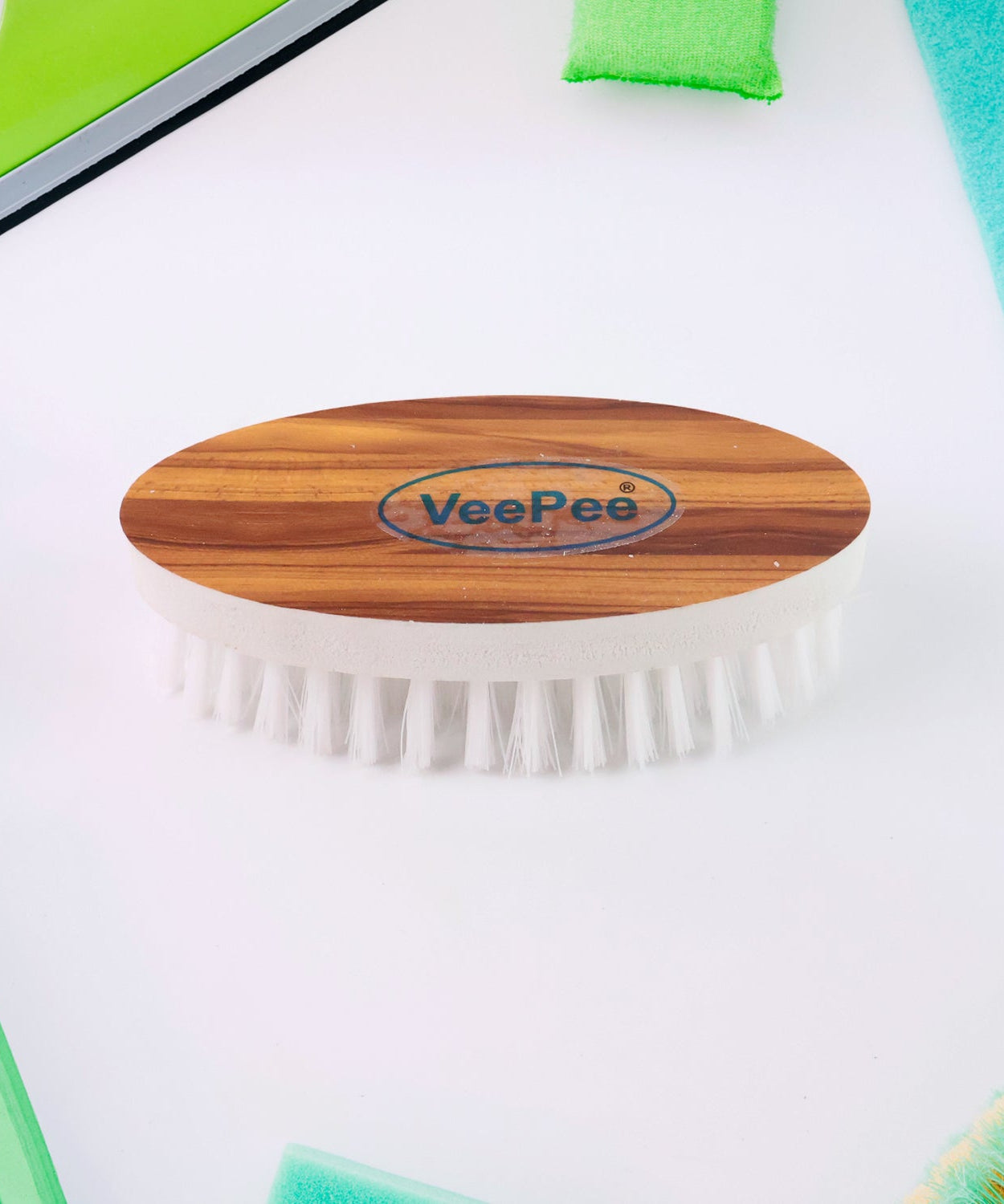 VeePee Oval Cloth Washing Brush Set (4 Pc)