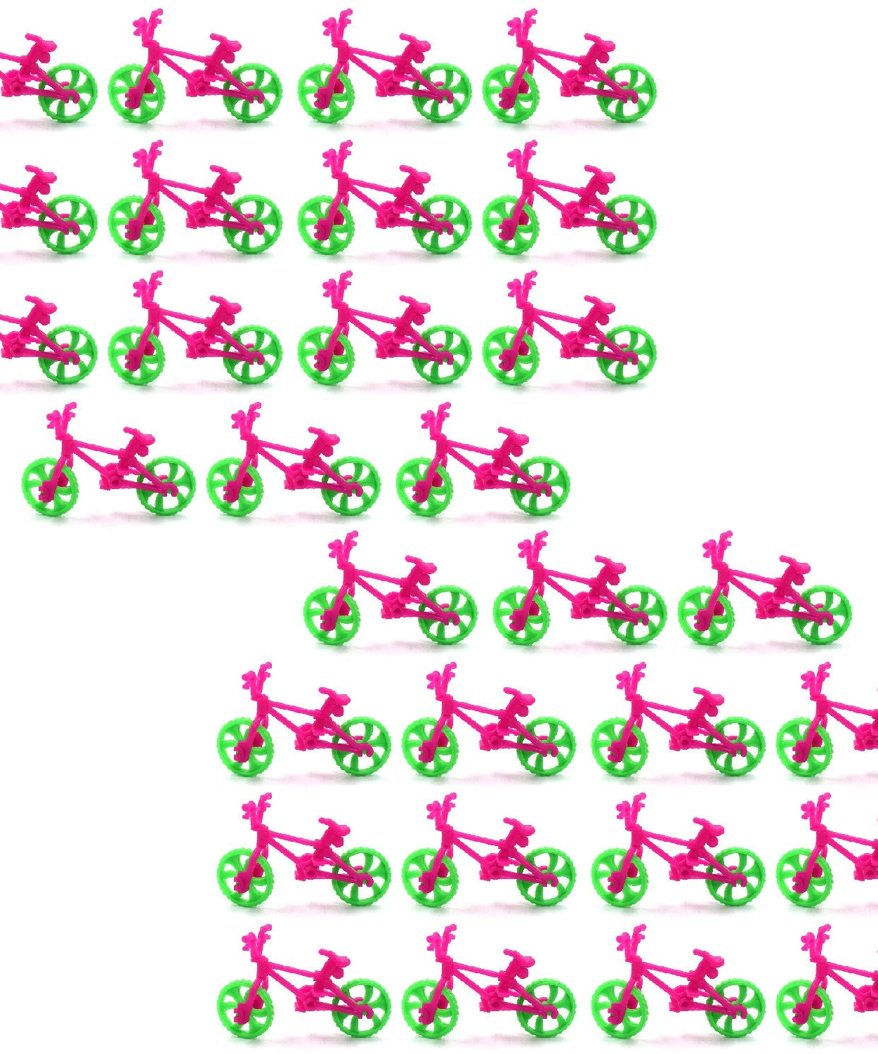 Mini toy bicycles for kids, 30-piece collection