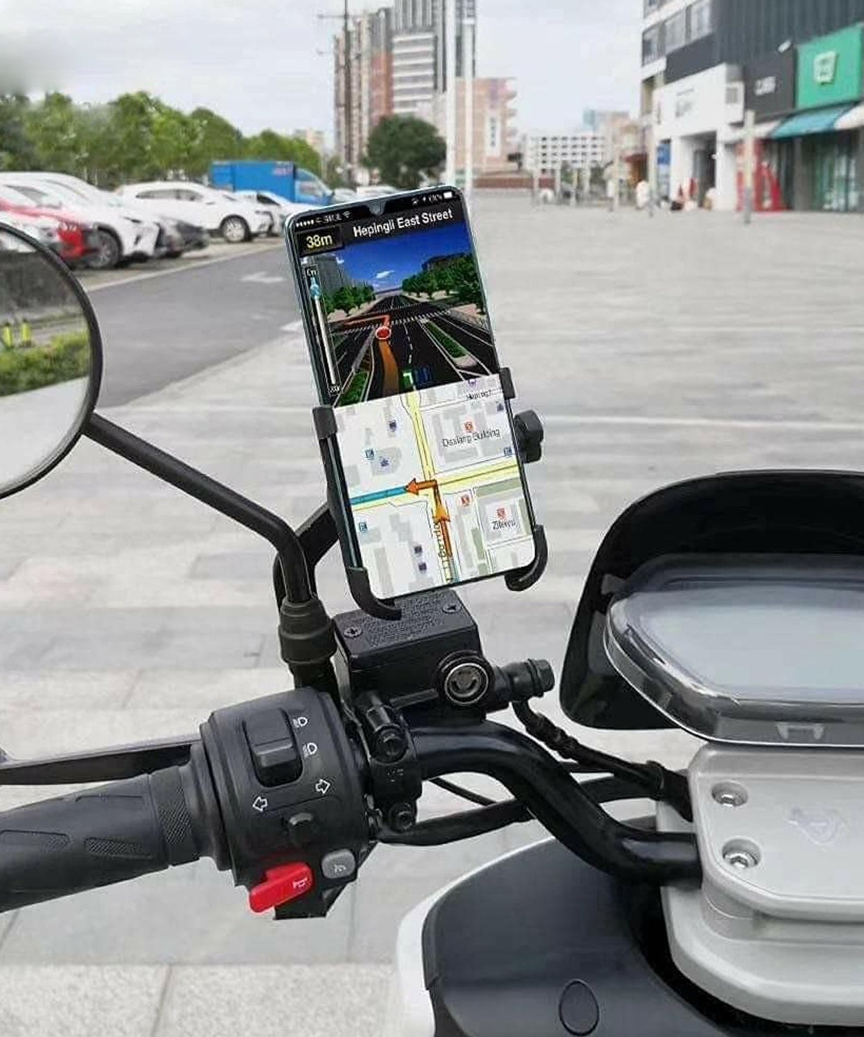 Bike mount phone holder