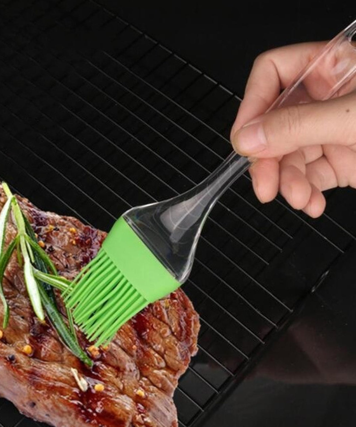 Versatile brush and spatula set for various cooking tasks