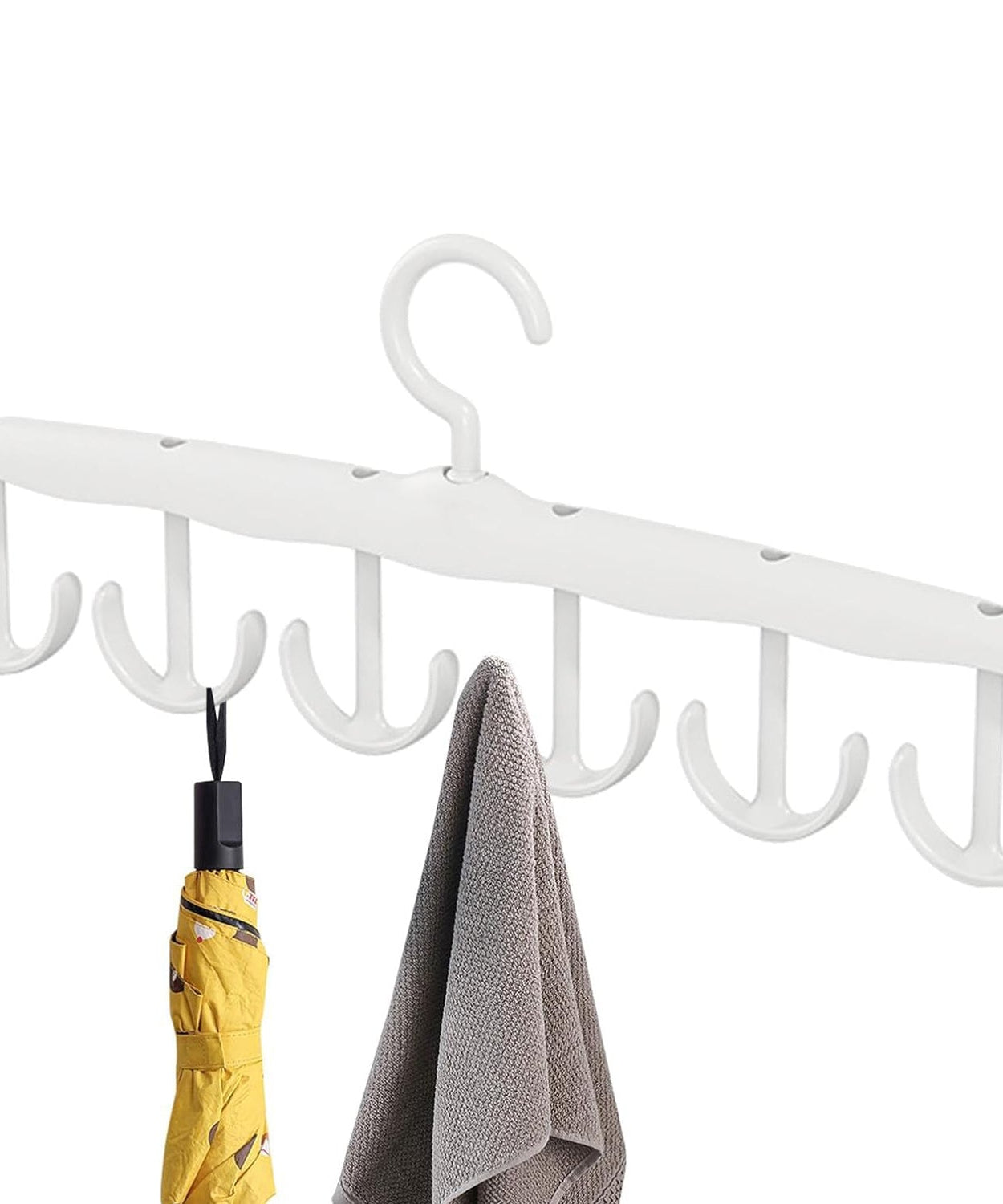 Rotatable Tank Top Hanger – Space Saving Closet Organizer for Dorms & Apartments (12-Hook)