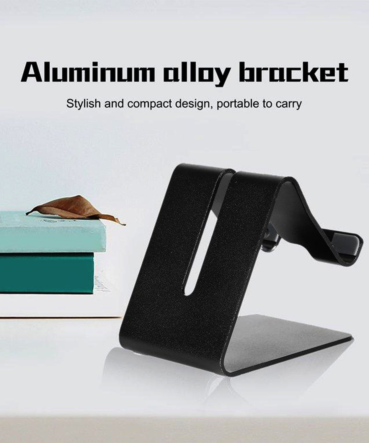 Adjustable stand for phone and tablet support.