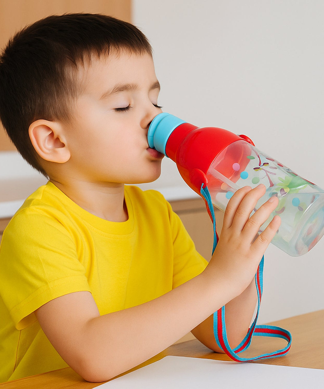 900ml Insulated Water Bottle with Dori & Straw: Leakproof, BPA-Free, Sports Bottle