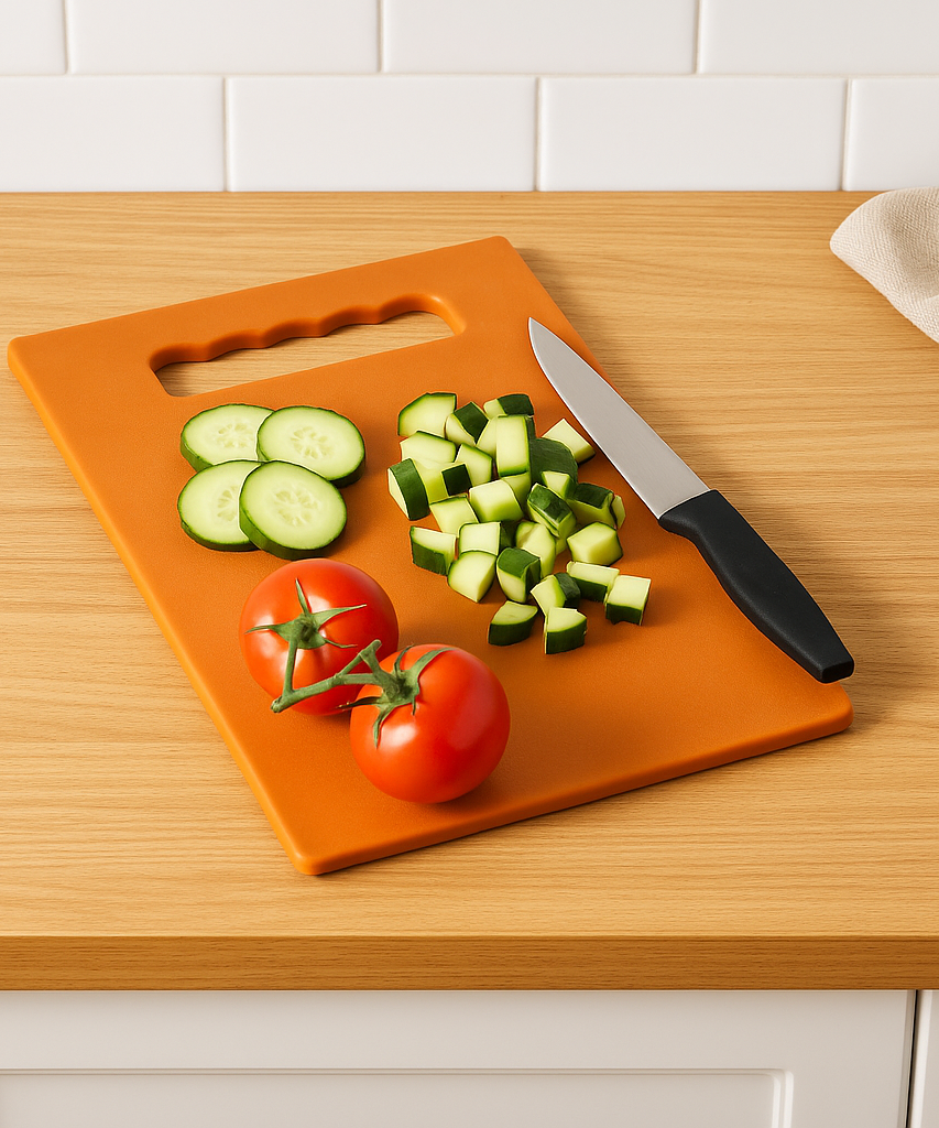 Chopping Board with Knife Set (Pack of 5)