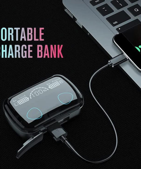 Wireless earbuds set