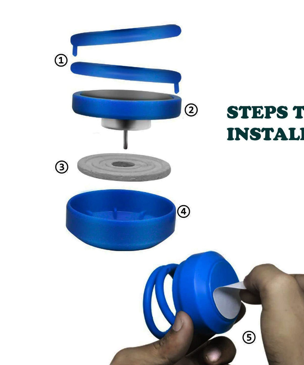 Solar-powered car dashboard air freshener