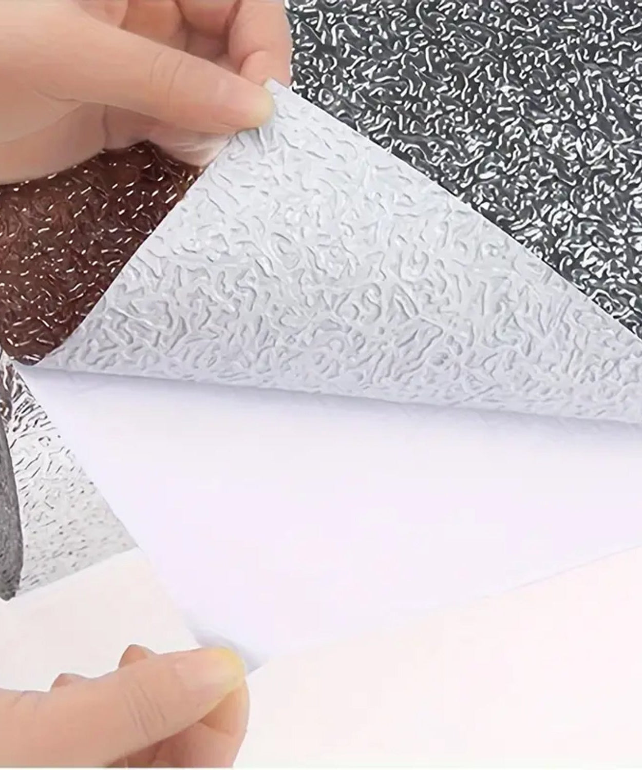 Self-Adhesive Aluminum Foil Wall Paper 