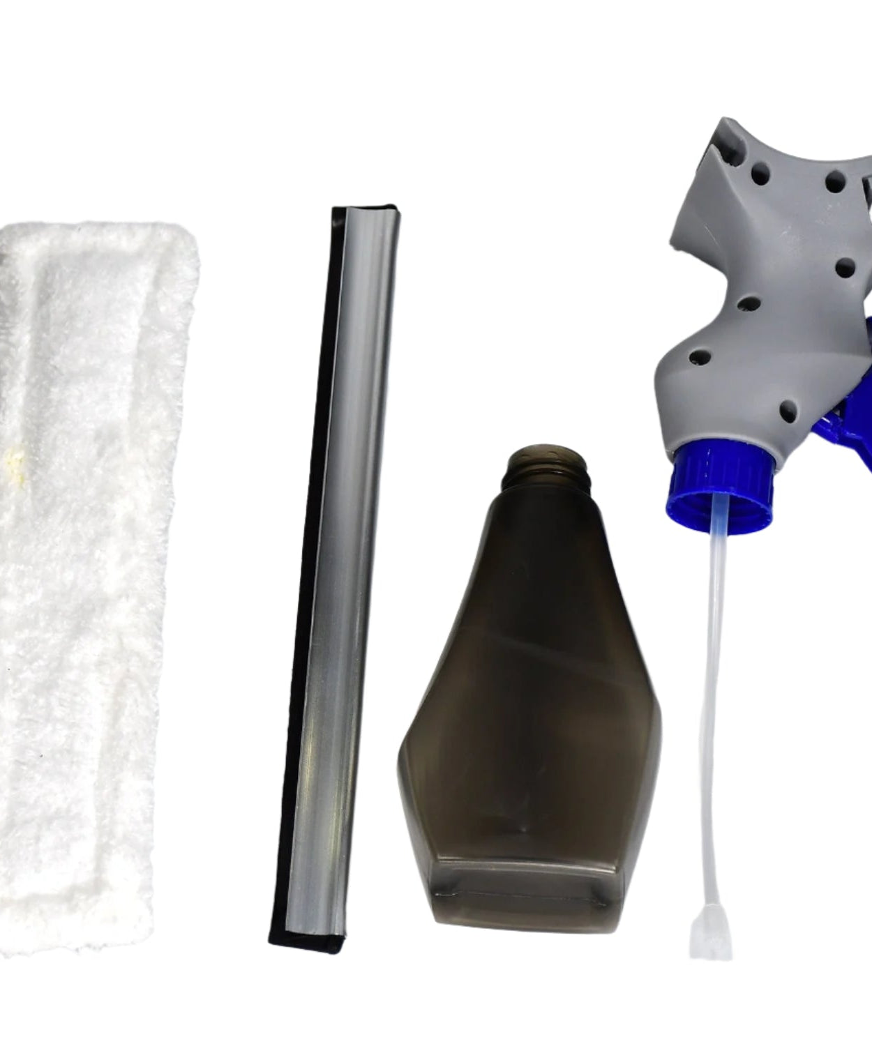 3-in-1 spray cleaner brush for glass, easy plastic design